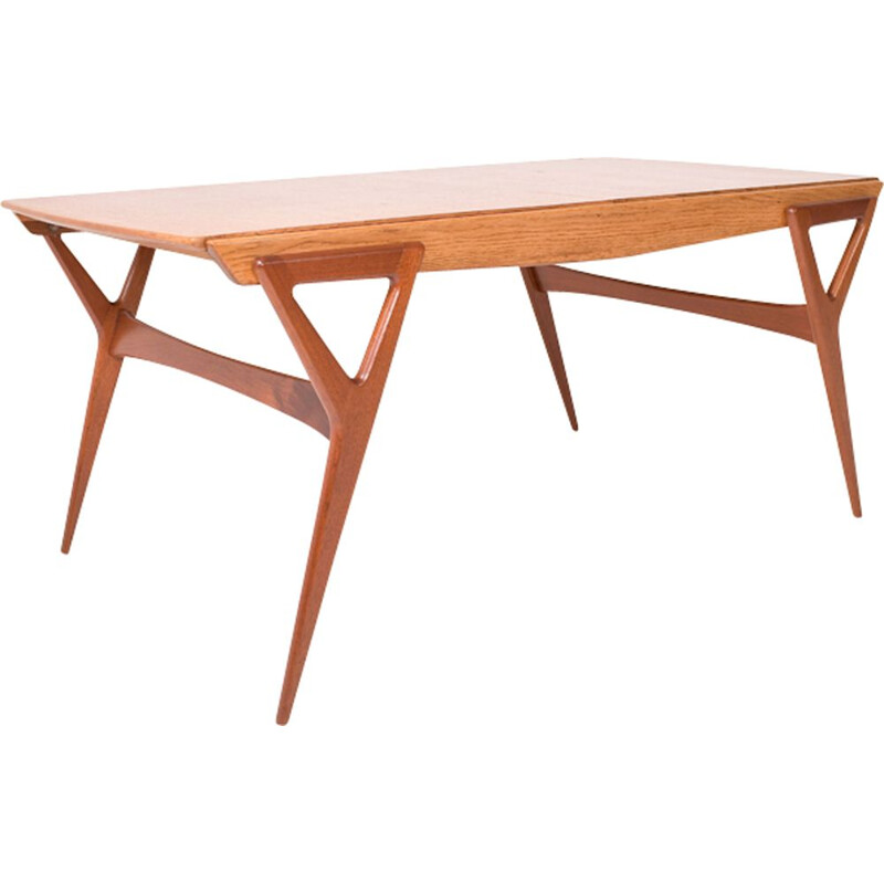 Vintage table by Louis Paolozzi for René Godfrid
