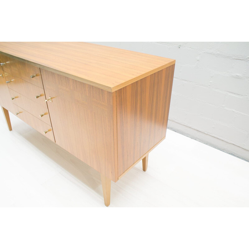 Vintage Scandinavian sideboard in walnut