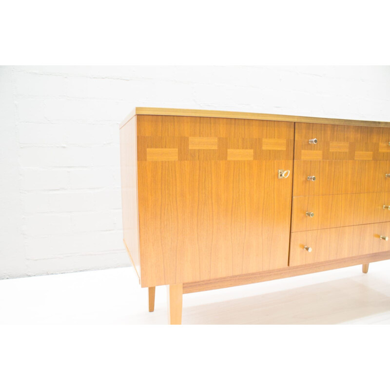 Vintage Scandinavian sideboard in walnut