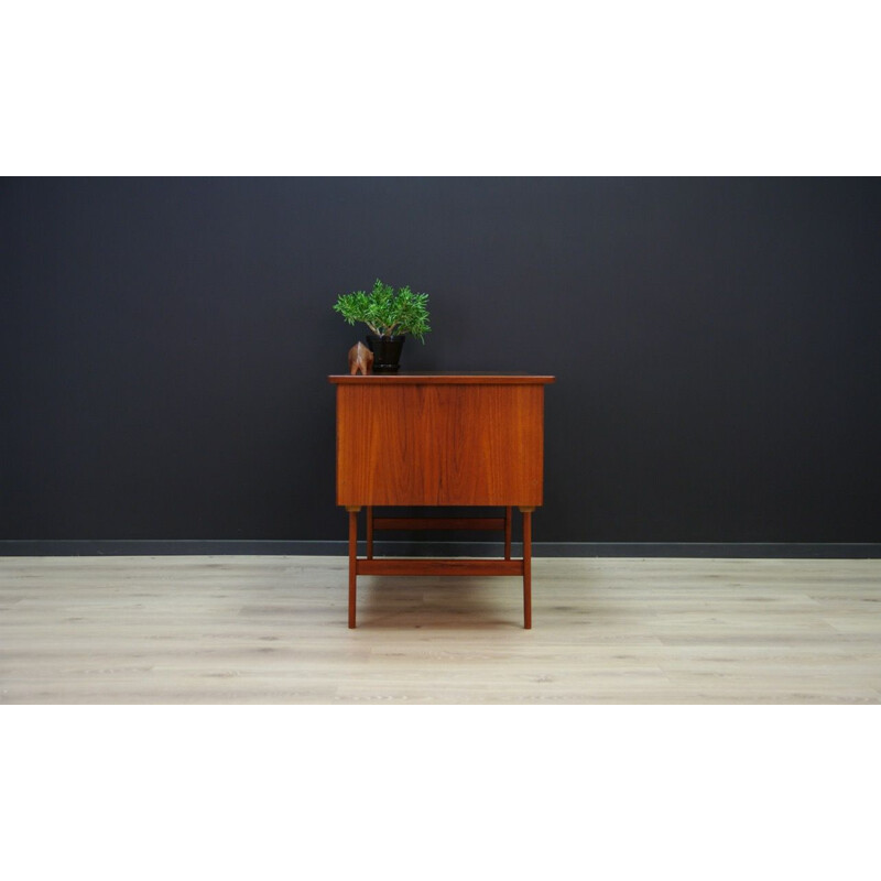 Vintage Scandinavian desk in teak