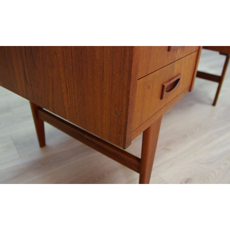 Vintage Scandinavian desk in teak