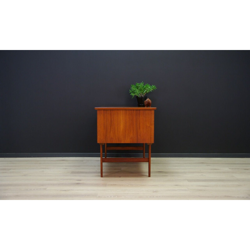 Vintage Scandinavian desk in teak