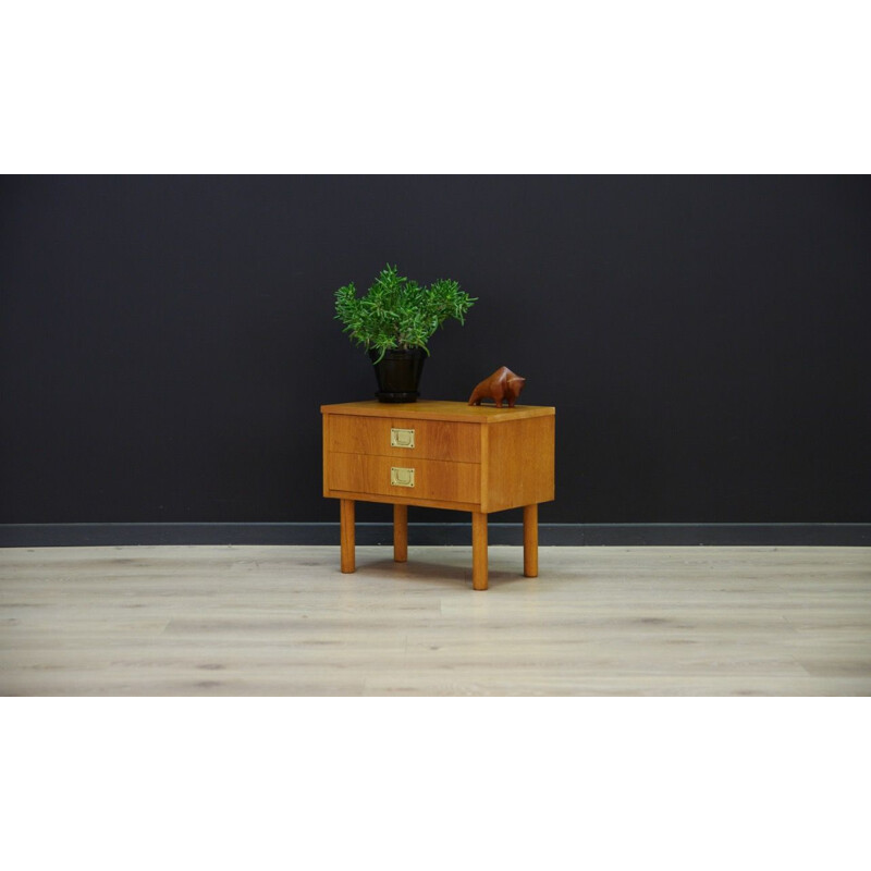 Set of 2 Scandinavian cabinets in ashwood