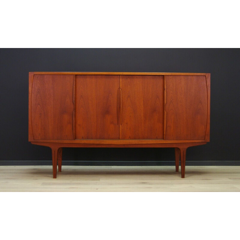 Vintage Danish highboard in teak