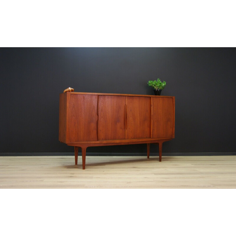 Vintage Danish highboard in teak