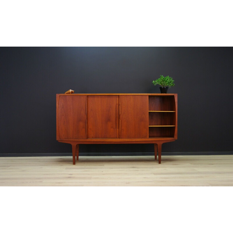 Vintage Danish highboard in teak