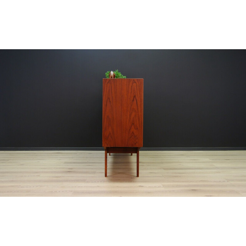 Vintage Danish highboard in teak