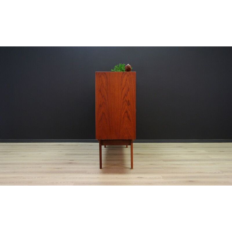 Vintage Danish highboard in teak