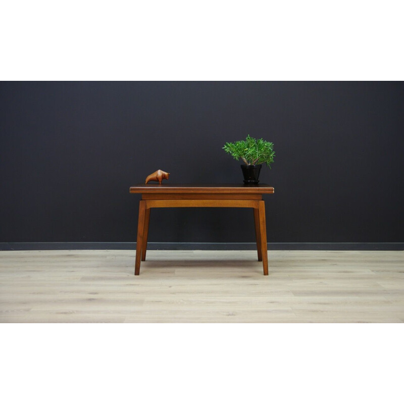 Vintage Danish coffee table in walnut