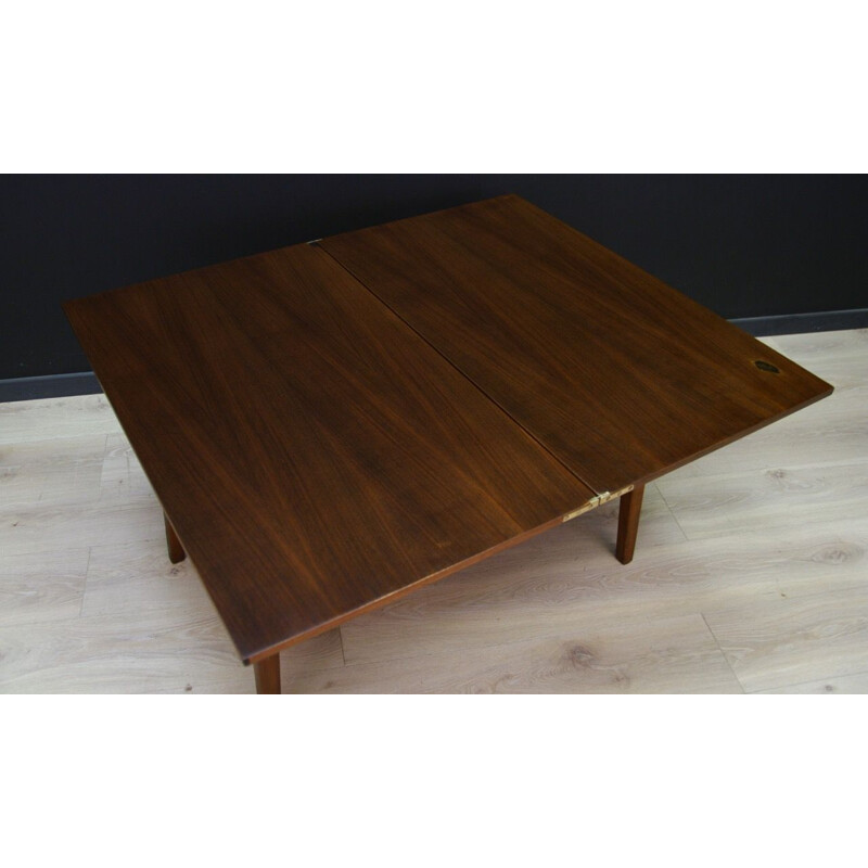Vintage Danish coffee table in walnut