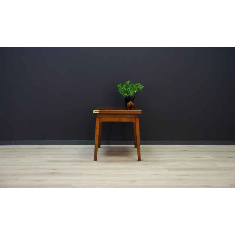 Vintage Danish coffee table in walnut