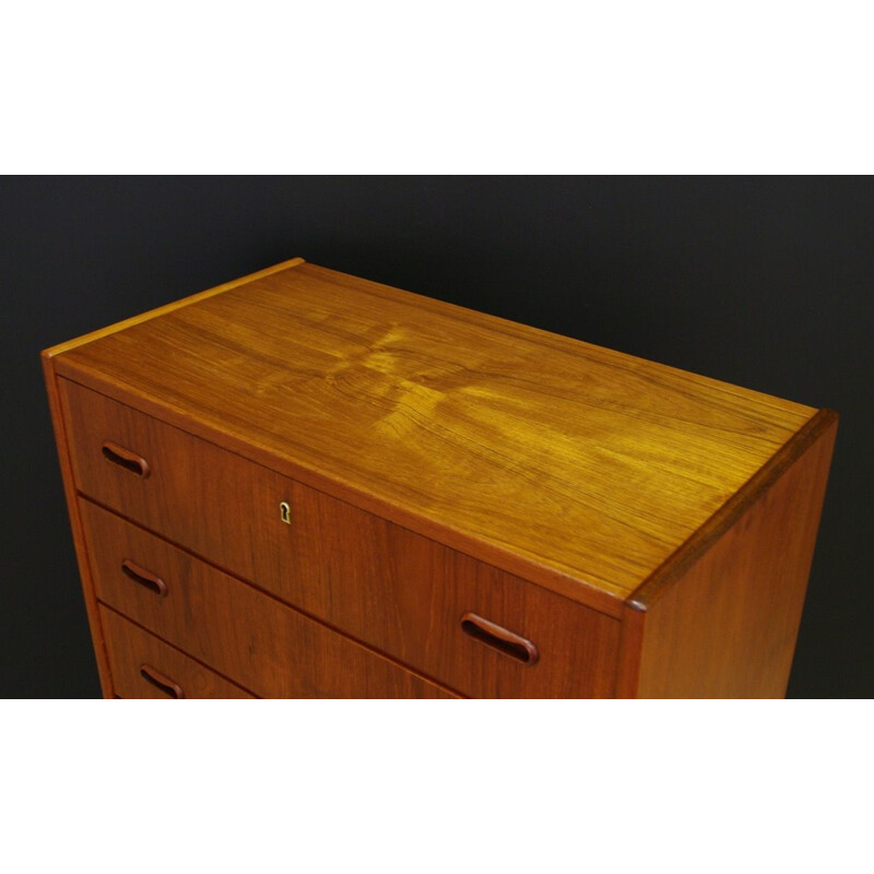 Vintage Danish chest of drawers in teak