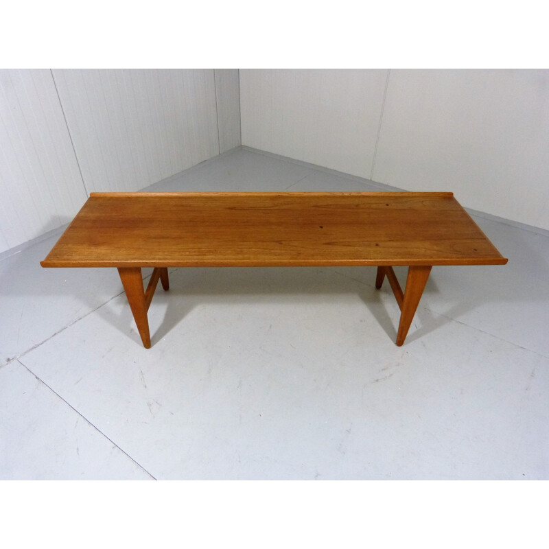 Coffee table in teak, Svante SKOGH - 1950s