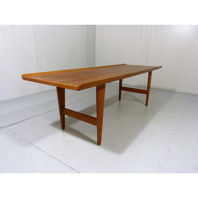 Coffee table in teak, Svante SKOGH - 1950s