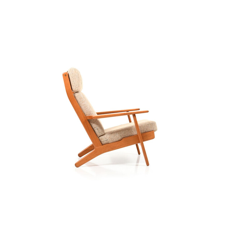 Vintage lounge chair "GE-290" in teak by Hans J. Wegner for Getama