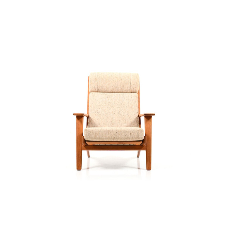 Vintage lounge chair "GE-290" in teak by Hans J. Wegner for Getama