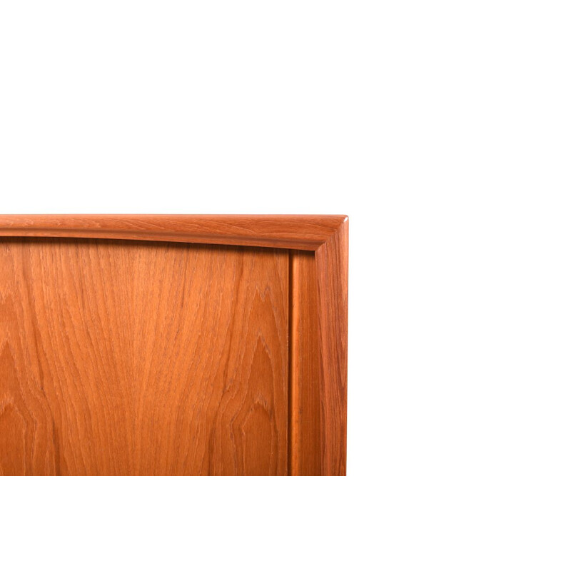 Vintage Danish highboard in teak by Gunni Omann for ACO