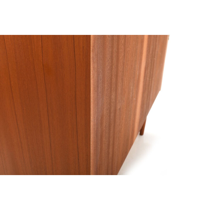 Vintage Danish highboard in teak by Gunni Omann for ACO