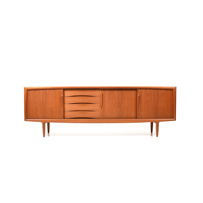 Vintage Danish sideboard in teak by Gunni Omann for ACO