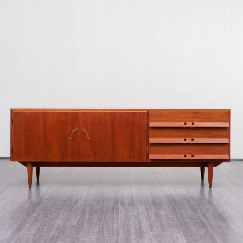 Vintage Scandinavian sideboard in teak