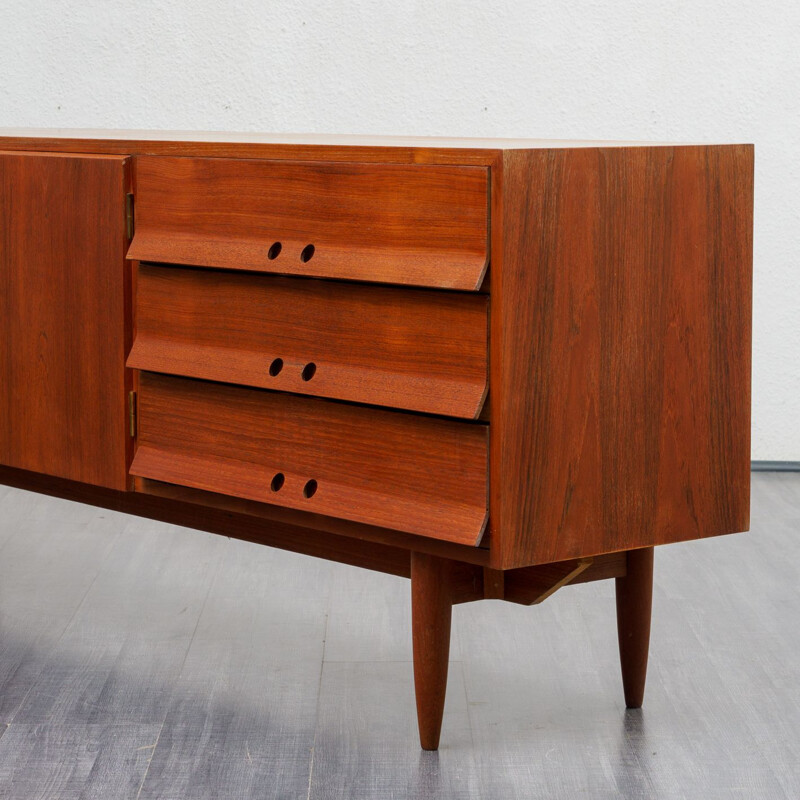 Vintage Scandinavian sideboard in teak