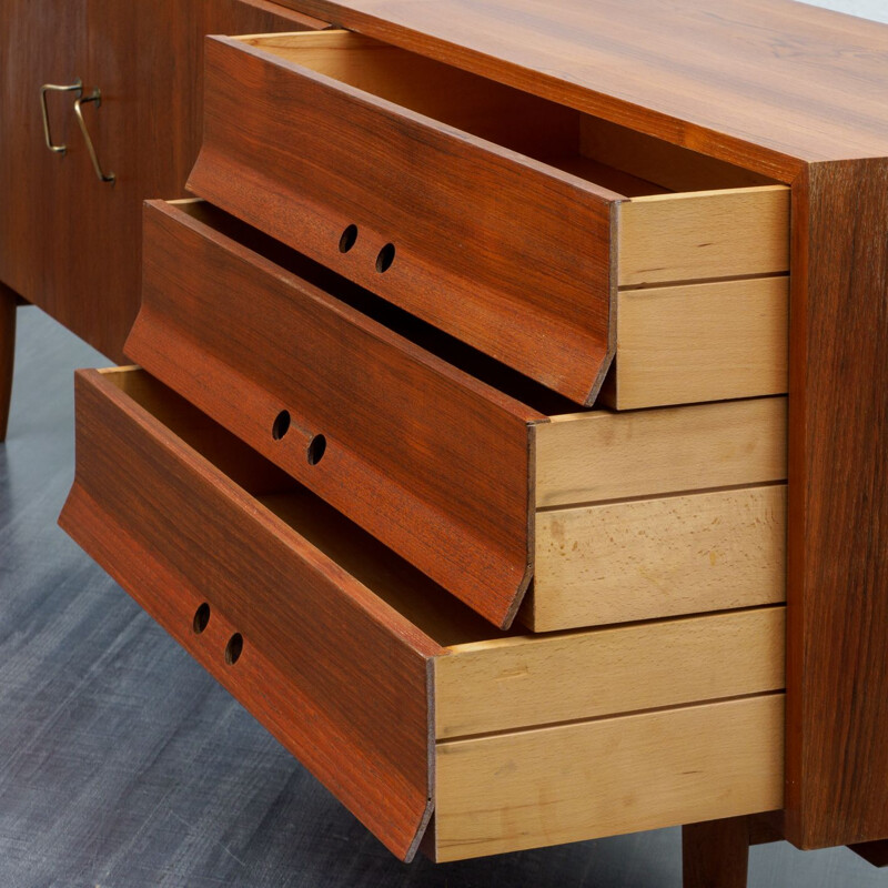 Vintage Scandinavian sideboard in teak