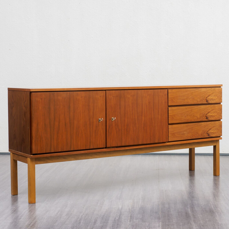 Vintage German sideboard in walnut