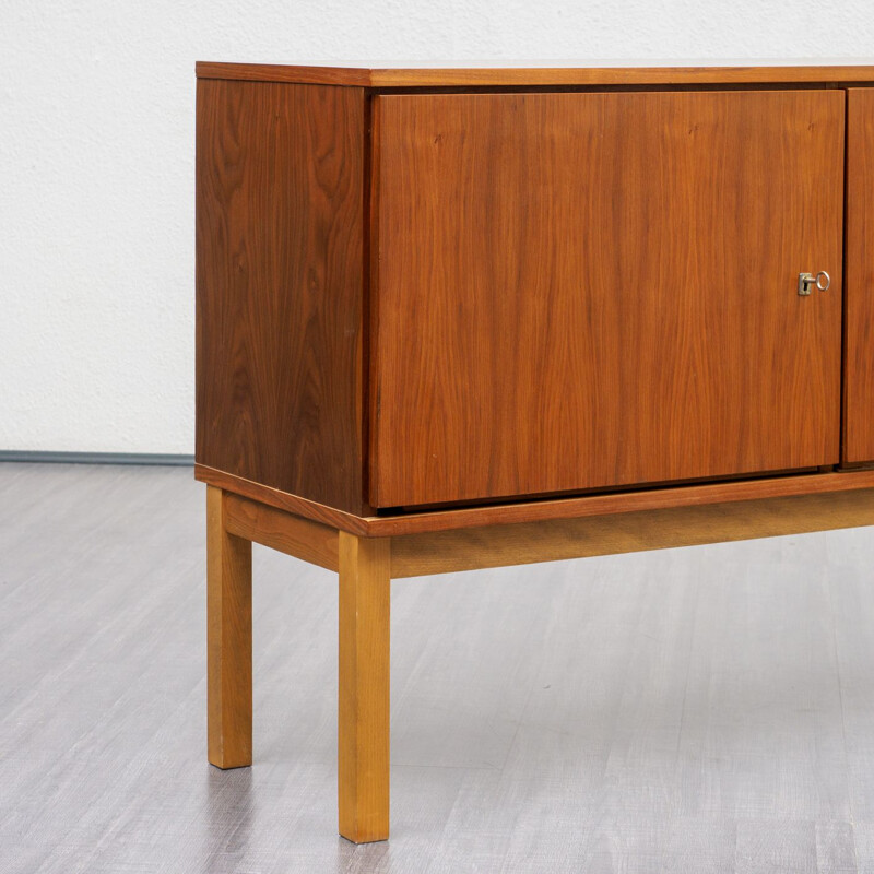 Vintage German sideboard in walnut