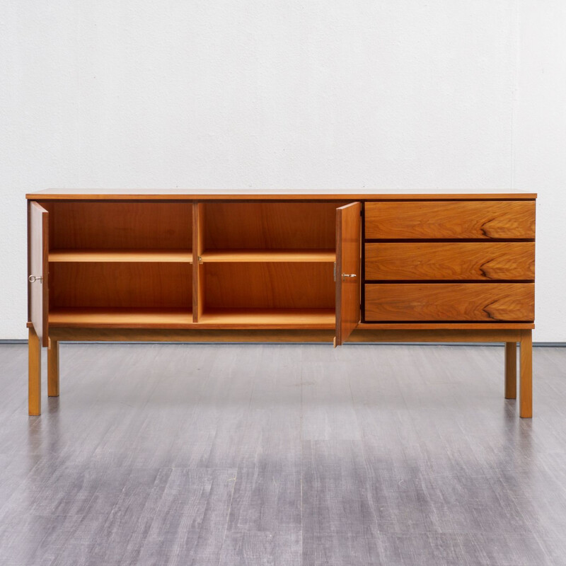 Vintage German sideboard in walnut