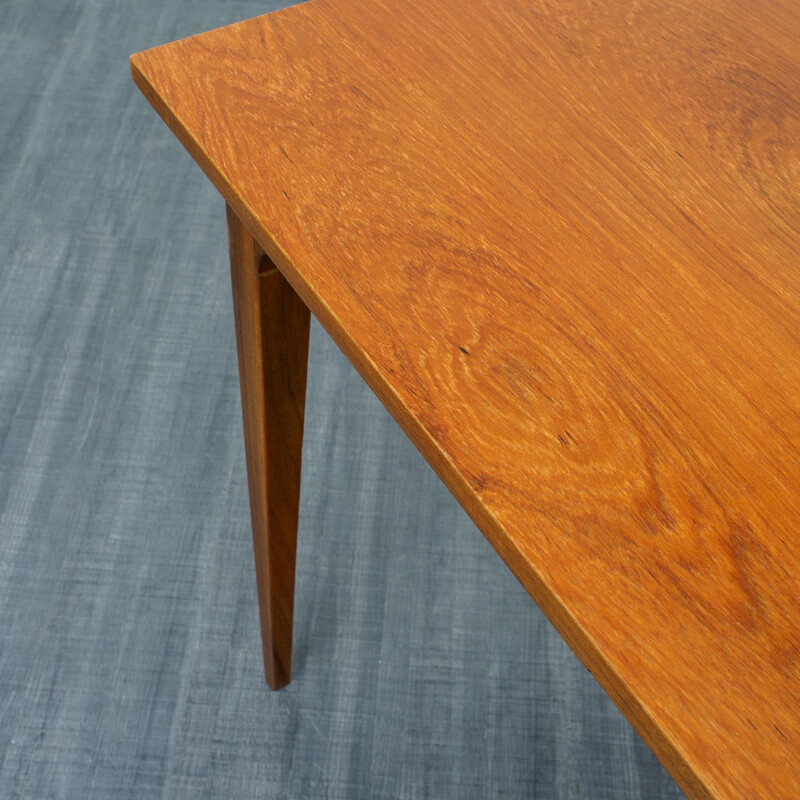Table vintage scandinave extensible en teck