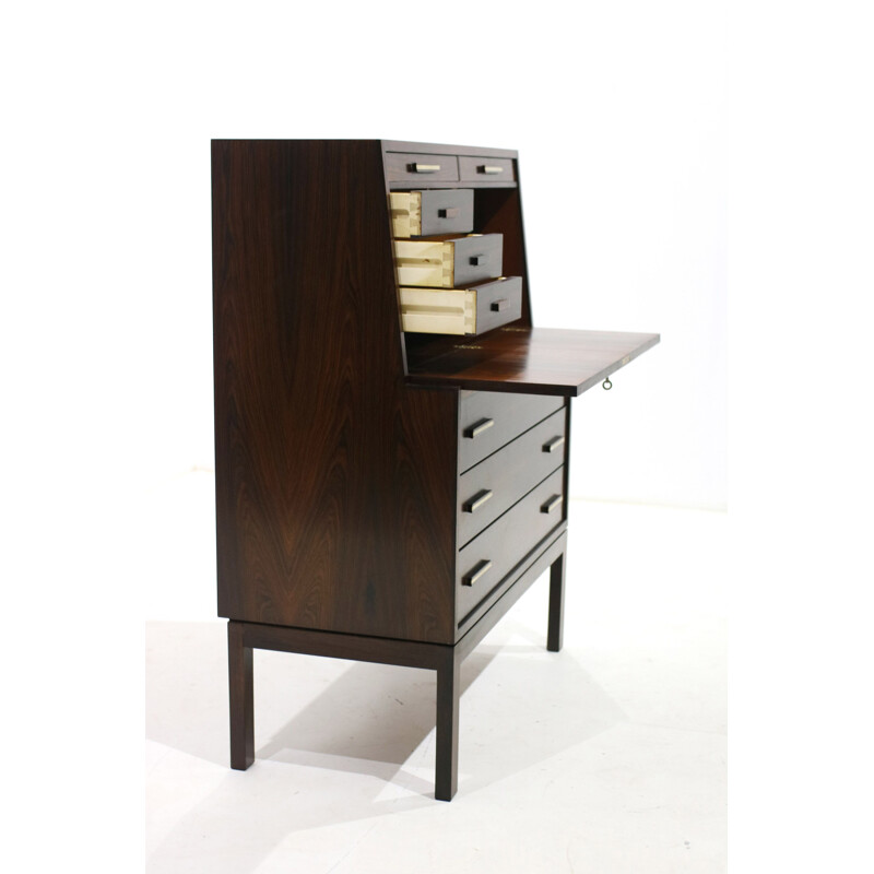 Vintage secretary in rosewood