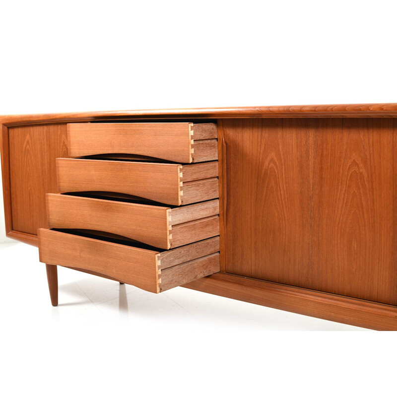 Vintage Danish sideboard in teak by Gunni Omann for ACO