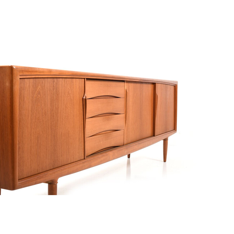 Vintage Danish sideboard in teak by Gunni Omann for ACO