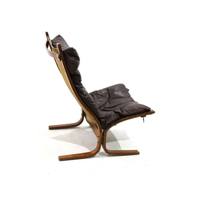 Vintage lounge chair and ottoman "Siesta" by Ingmar Relling for Westnofa