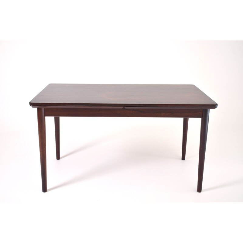 Table vintage Arne Vodder en palissandre de Rio 1960