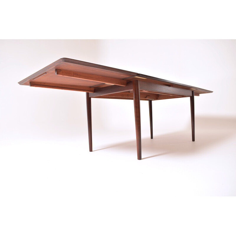 Vintage Arne Vodder table in Rio rosewood 1960