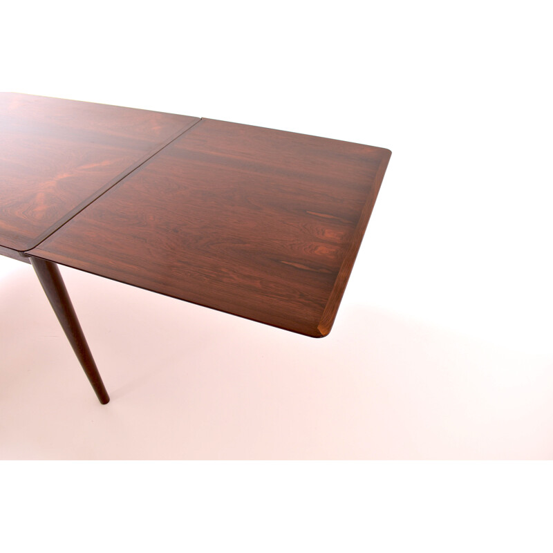 Vintage Arne Vodder table in Rio rosewood 1960