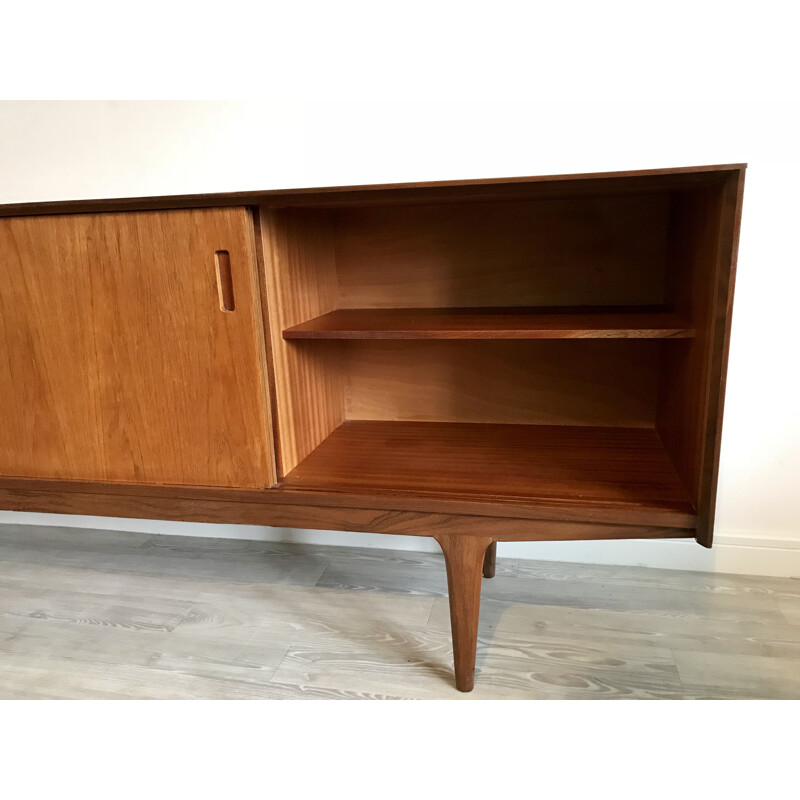 Enfilade vintage scandinave Trento pour Hugo Troeds en teck 1960