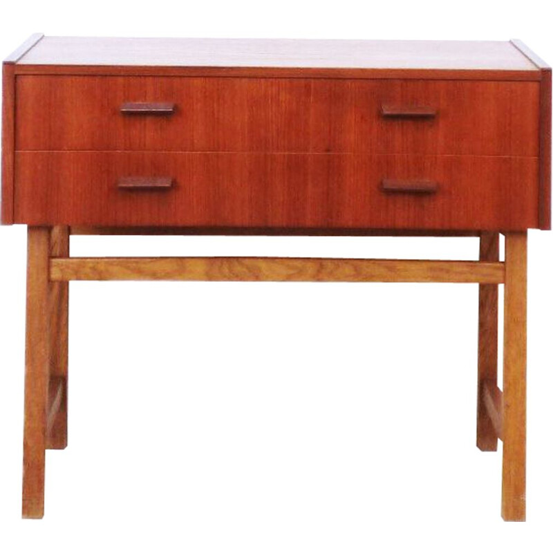 Vintage Swedish console in teak