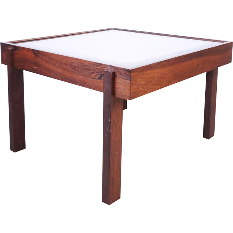 Vintage rosewood coffee table, Sweden 1970