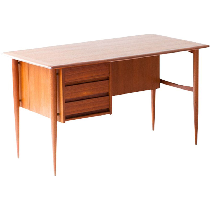 Vintage Danish desk in teak