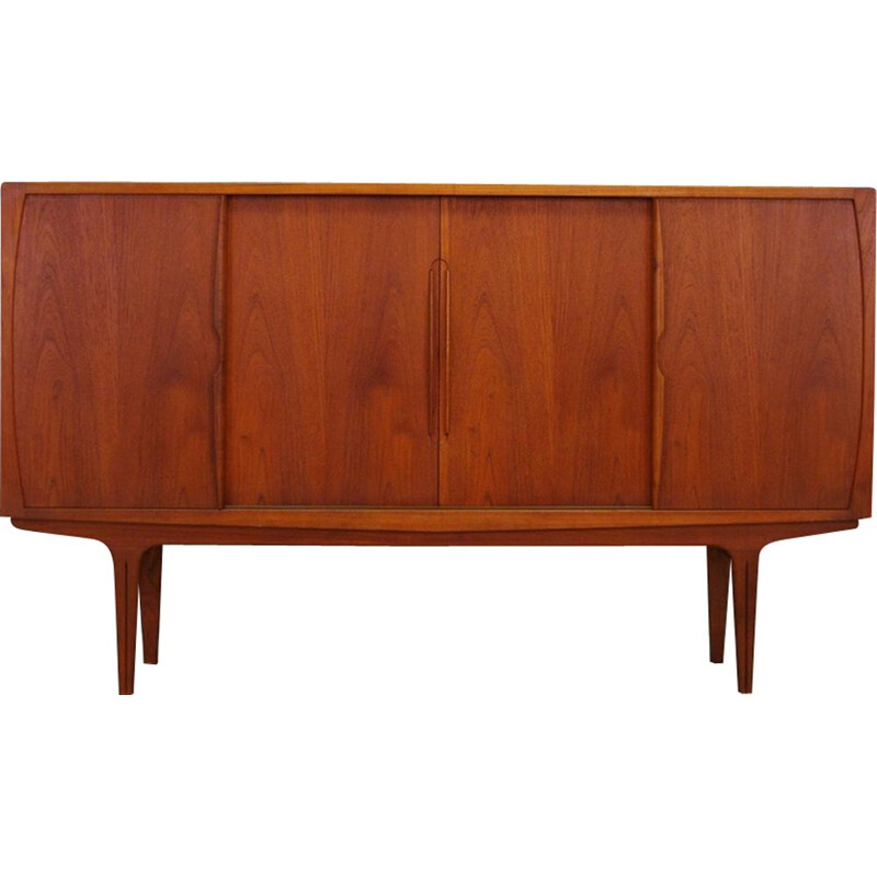 Vintage Danish highboard in teak