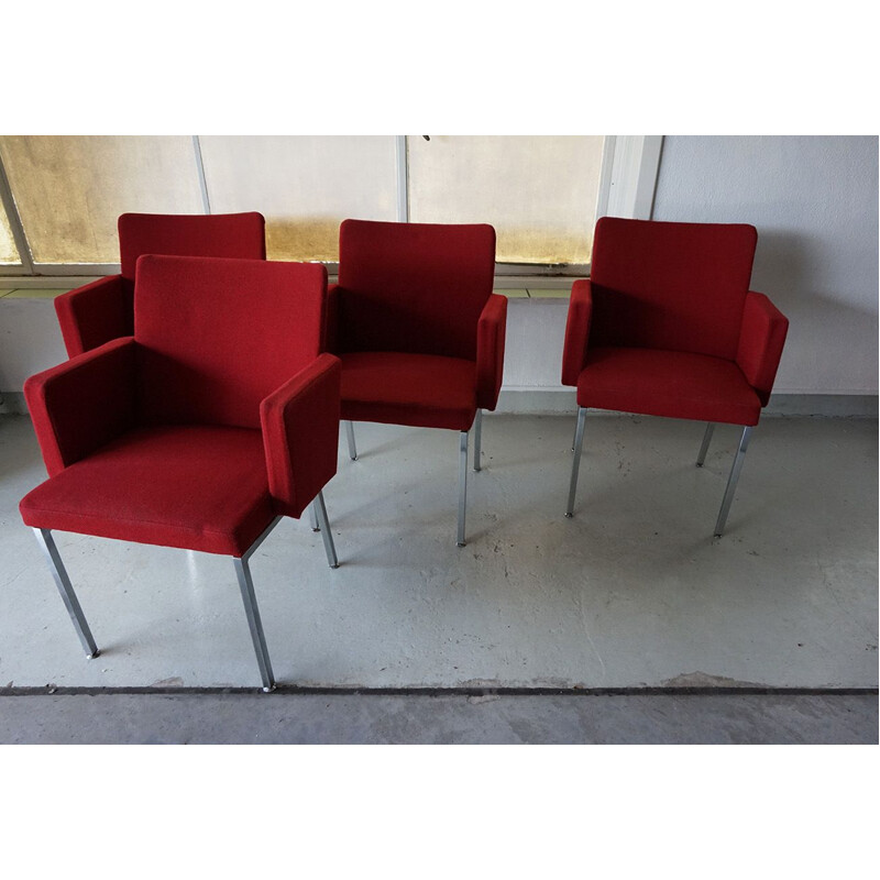 Set of 4 vintage armchairs van Hein Salomonson for AP Originals