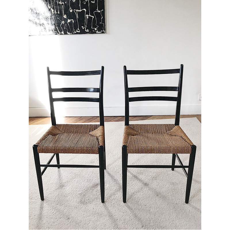 Set of 2 vintage chairs Gracell for Gemla Sweden by Yngve Ekström