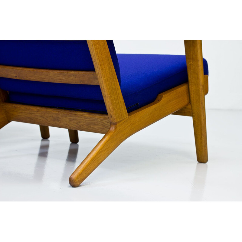 Suite de 2 fauteuils vintage GE-290 par Hans Wegner pour Getama