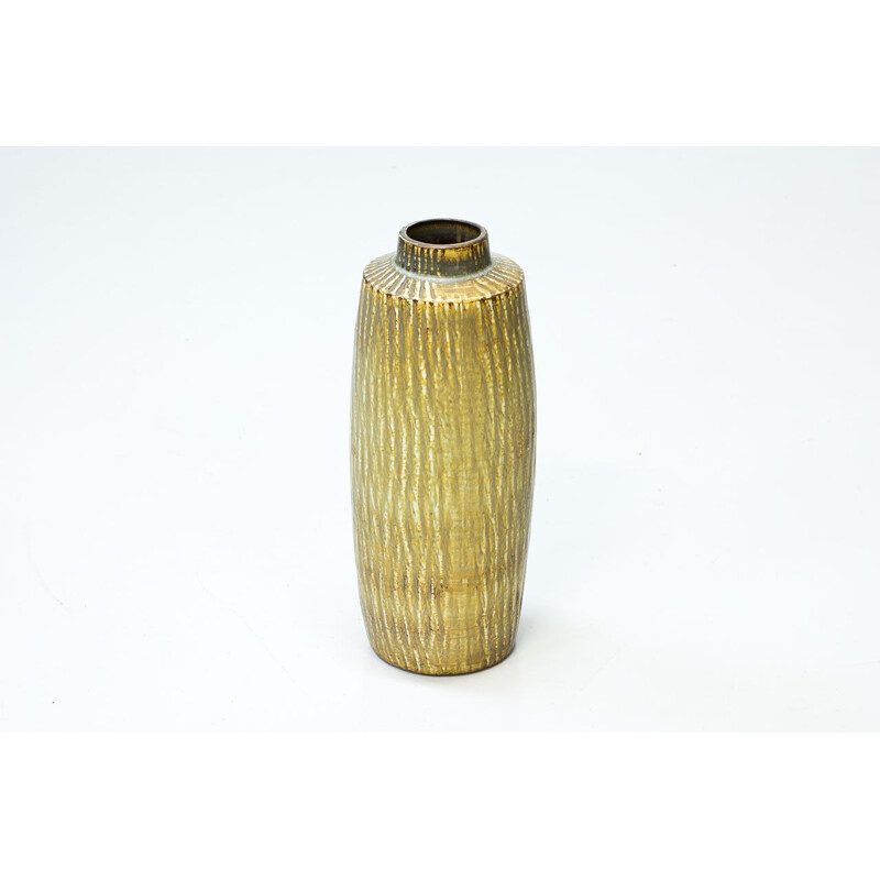 Vintage scandinavian Stoneware floor vase by Gunnar Nylund for Rörstrand