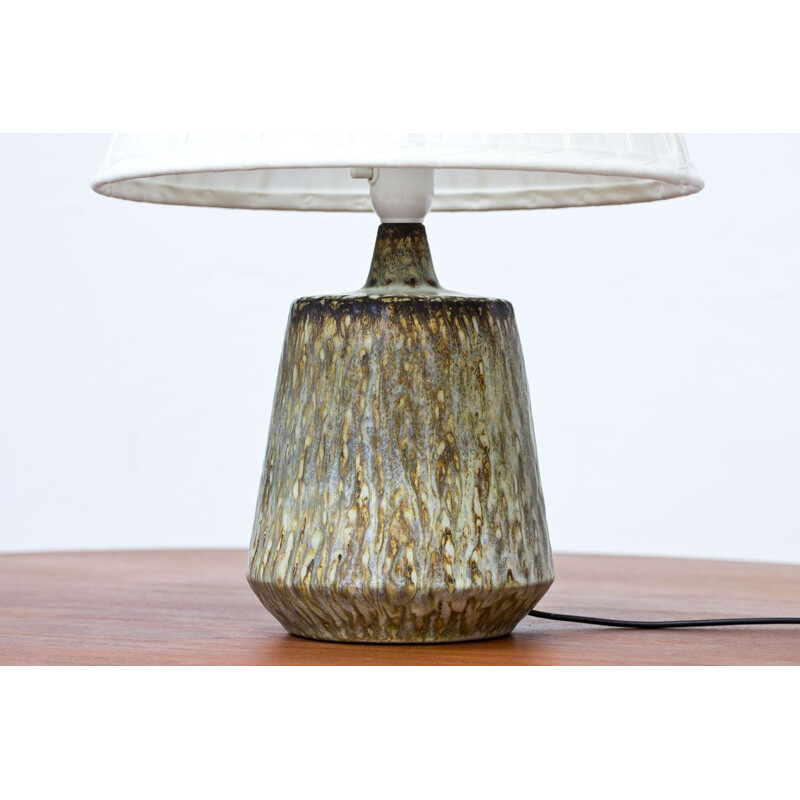 Lampe vintage en céramique par Gunnar Nylund pour Rörstrand