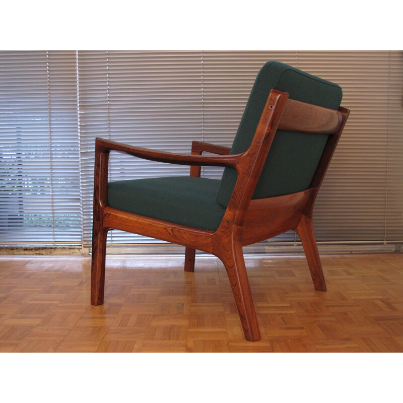 Vintage armchair in rosewood Ole Wanscher