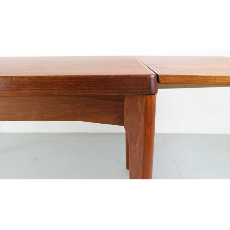 Vintage Danish teak dining table by Henning Kaerjnulf for Vejle Stole