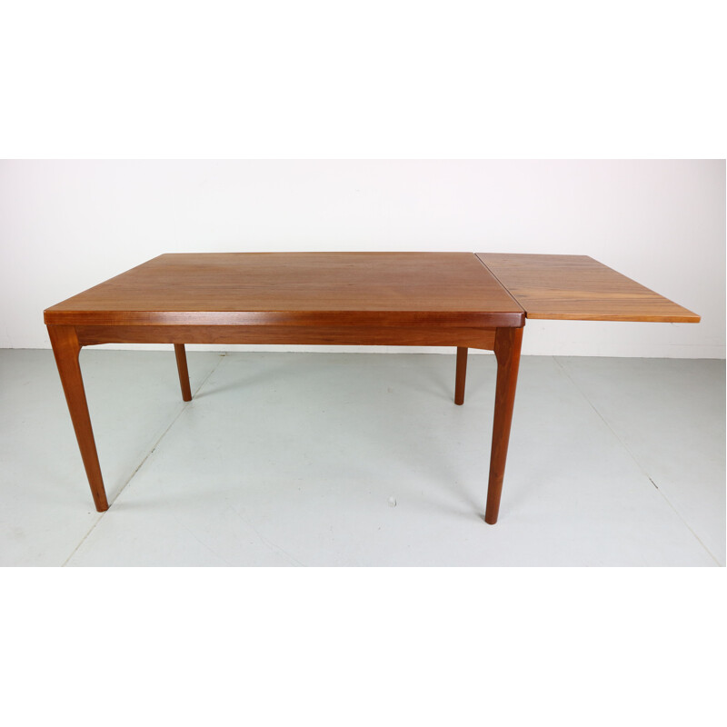 Vintage Danish teak dining table by Henning Kaerjnulf for Vejle Stole